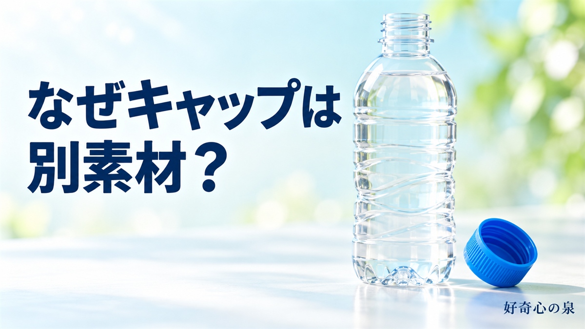 なぜキャップは別素材？